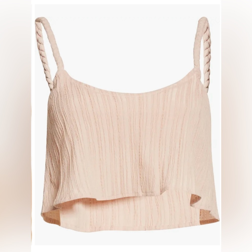 The Range Ripple Gauze Crop Camisole